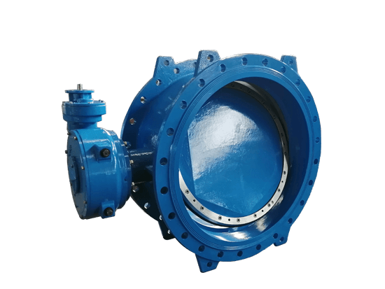 Manual Electric Cast Iron Double Eccentric Flanged Butterfly Valve
