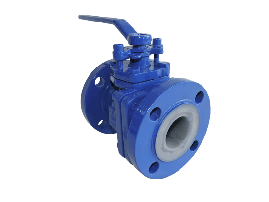 Flange Type Fluorine Lining Ball Valve