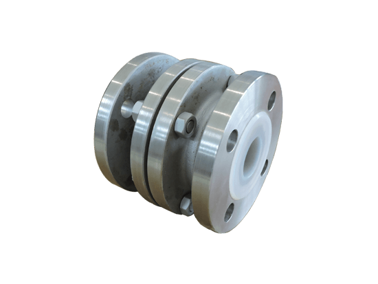 Fluorine lined lift check valve 04