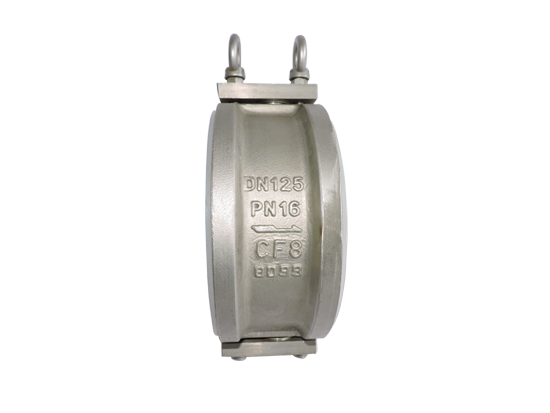 Wafer Double Flap Fluorine Lined Check Valve03