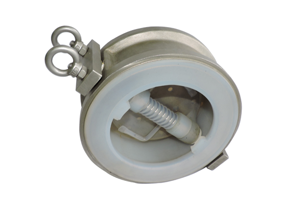 Wafer Double Flap Fluorine Lined Check Valve02