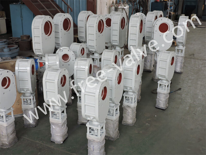 FRZ674TC thin type pneumatic double disc gate valve