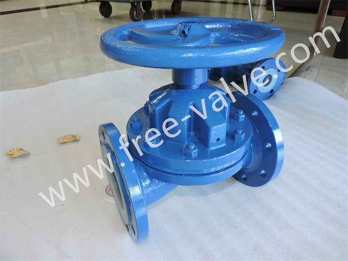 Manual Fluorine-Lined Corrosion Resistant Diaphragm Valve