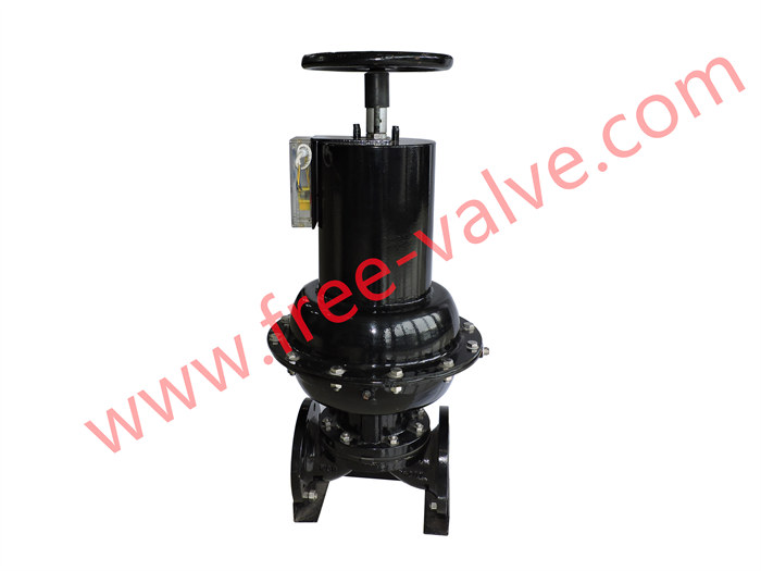 Normally Closed Pneumatic Operated Fluorine Lined Diaphragm Valve