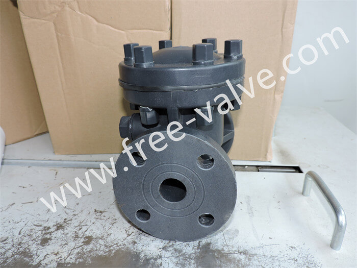 FRH44S UPVC Plastic Swing Type Check Valve for Corrosive medium