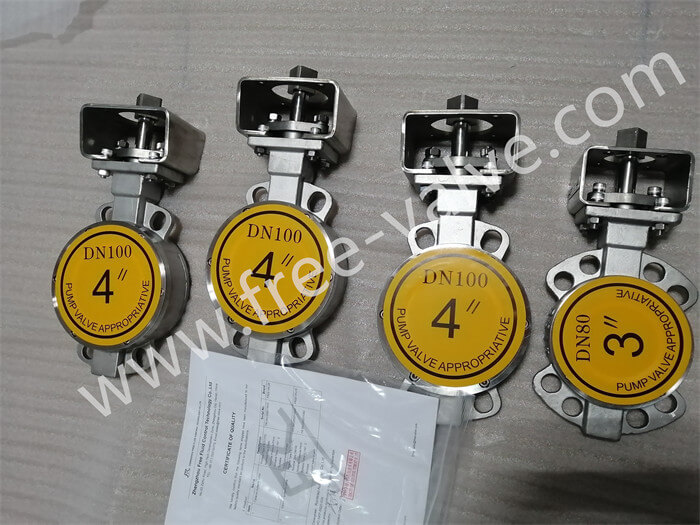 Wafer Type Ceramic Butterfly Valves