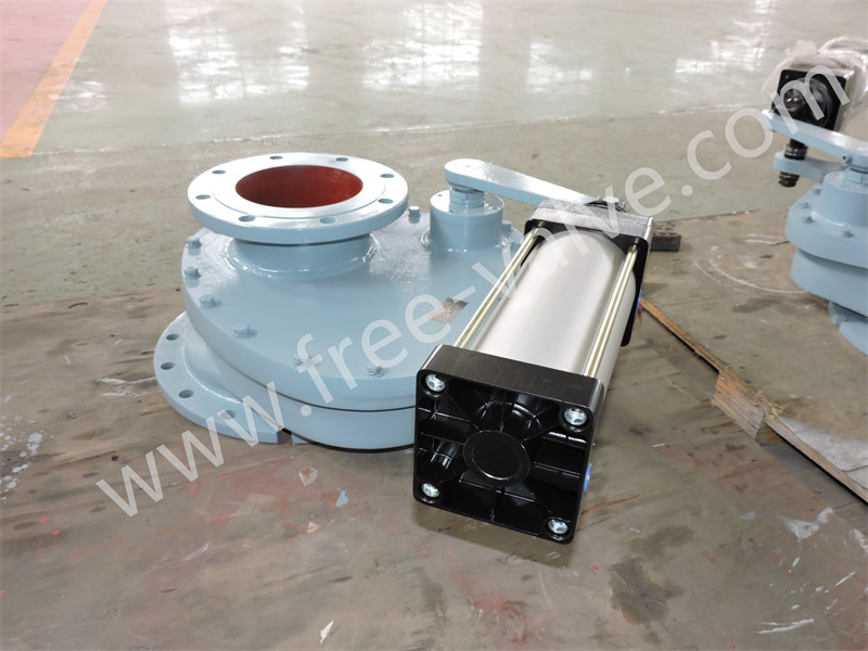 ceramic rotary feeding gate valve