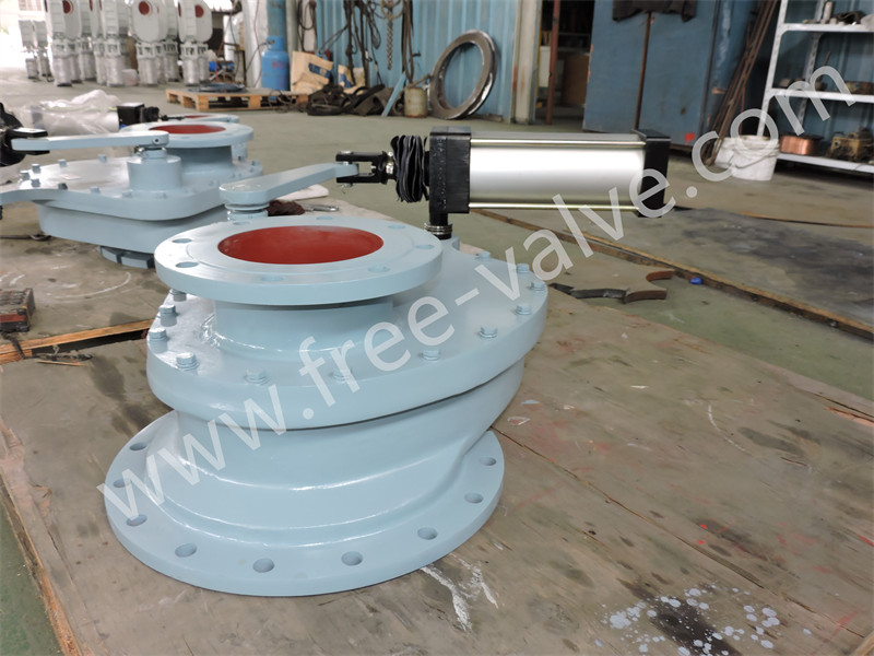 ceramic rotary feeding gate valve