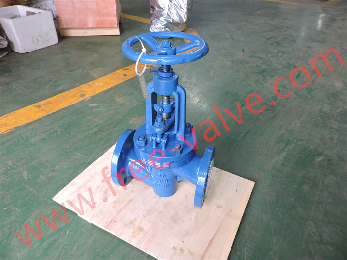 Manual Operated Flanged PTFE PFA FEP fluorine lined globe valve For Acid Industry